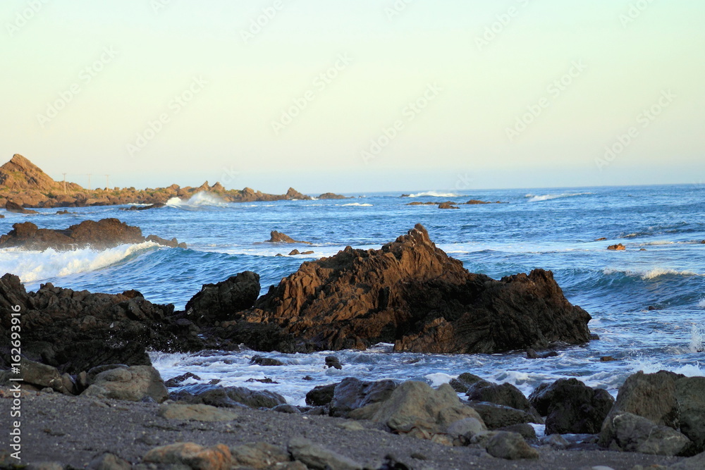 Rocky Ocean Landscape
