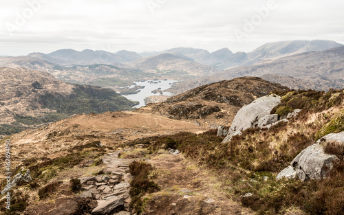 View of Upper Lake from Torc Mountain