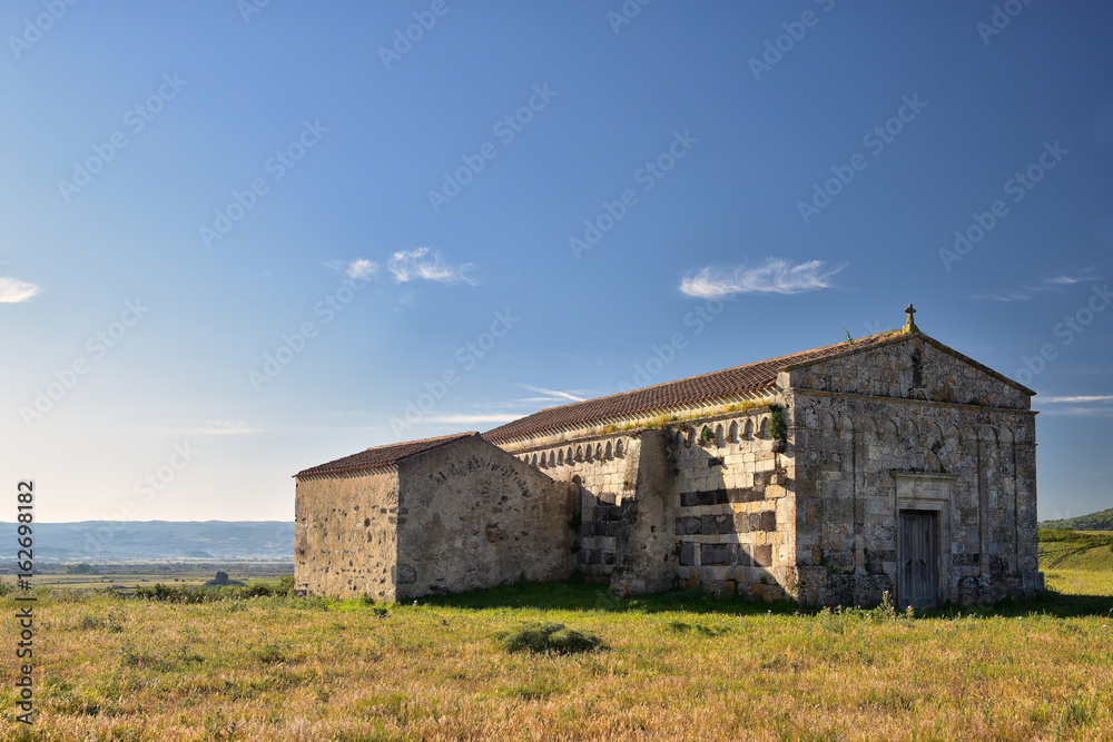 Kirche Nostra Signora di Cabu Abbas in Sardinien Kirche Nostra Signora di Cabu Abbas in Sardinien