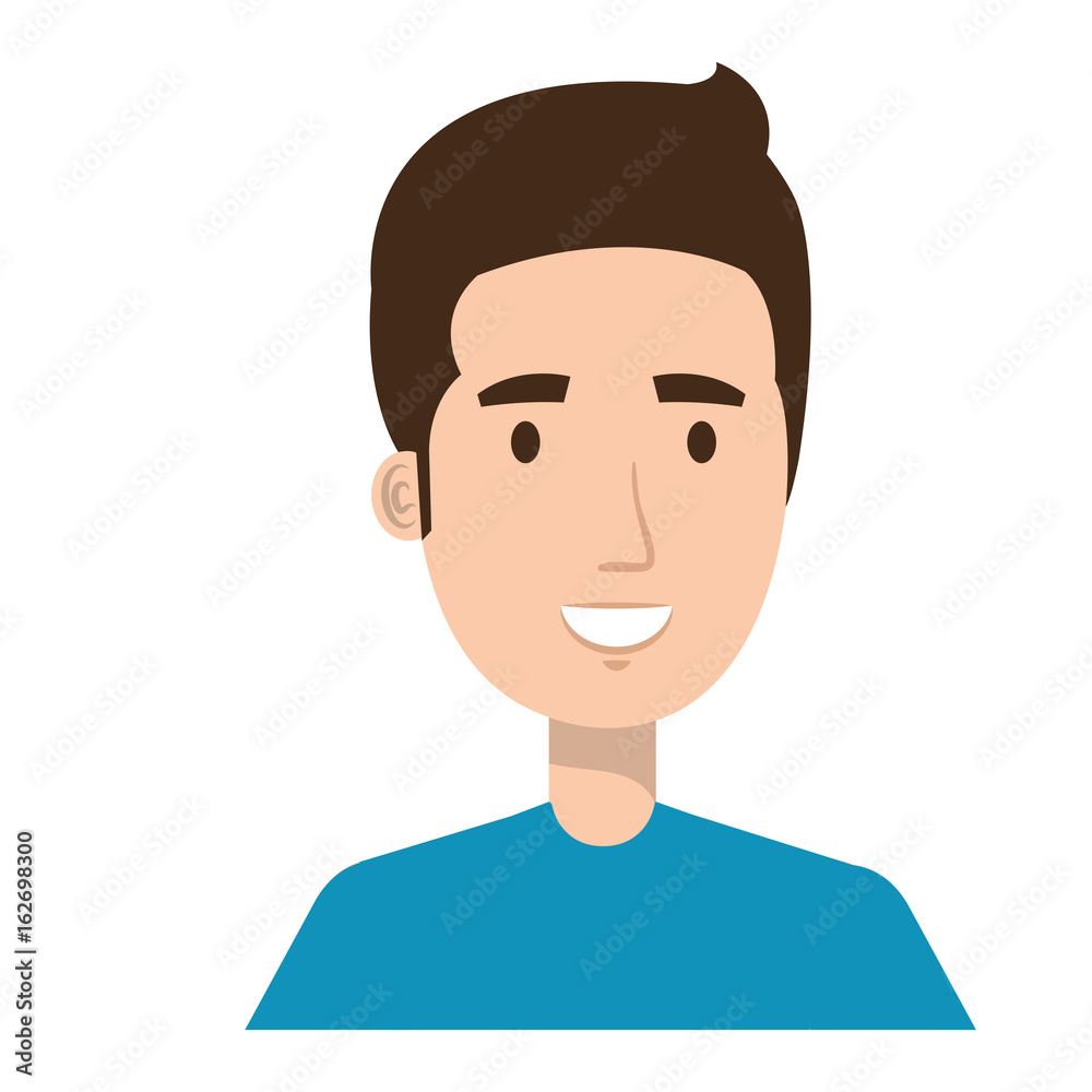 young man model avatar character vector illustration design young man model avatar character vector illustration design