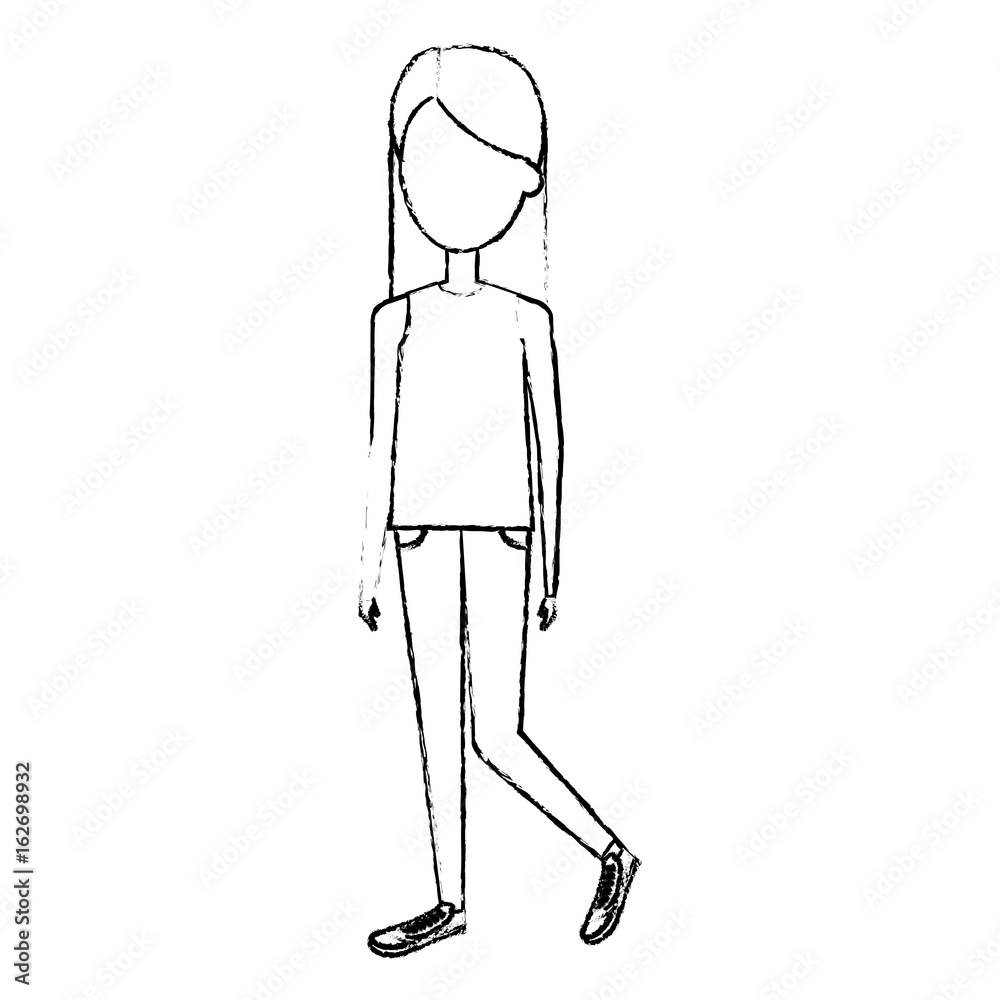 beautiful and young woman character vector illustration design beautiful and young woman character vector illustration design