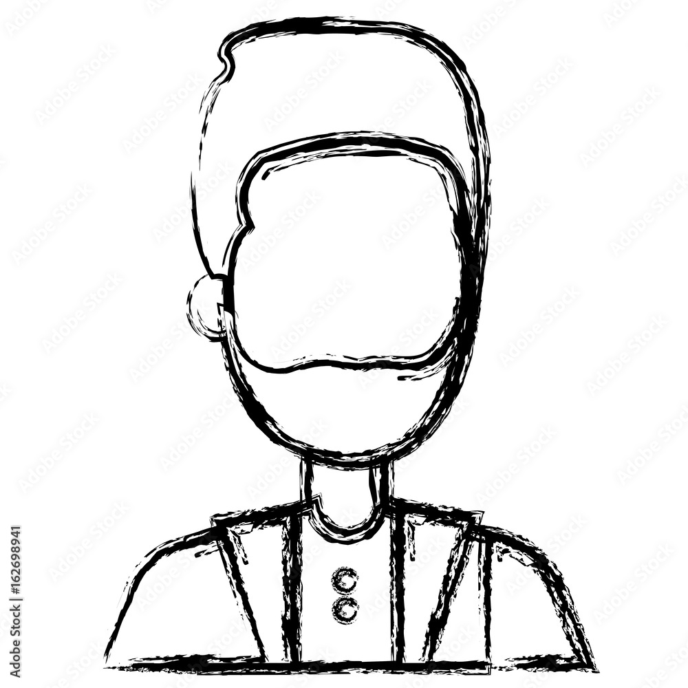 young man model avatar character vector illustration design young man model avatar character vector illustration design