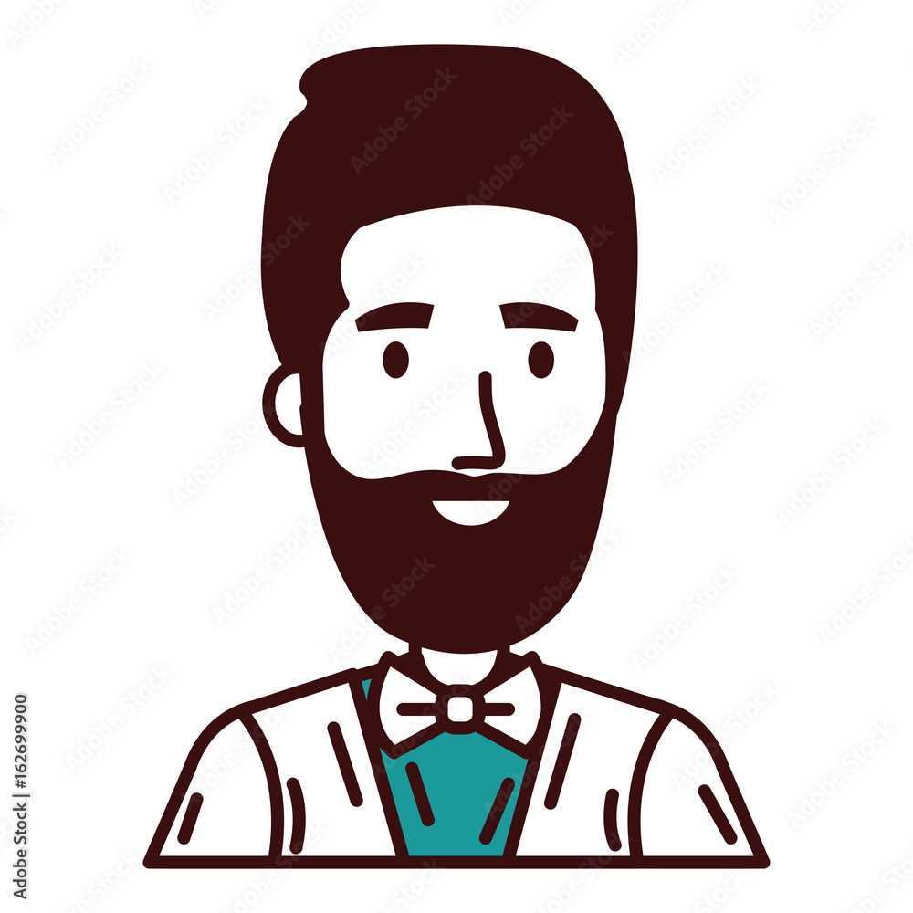 young man model avatar character vector illustration design young man model avatar character vector illustration design