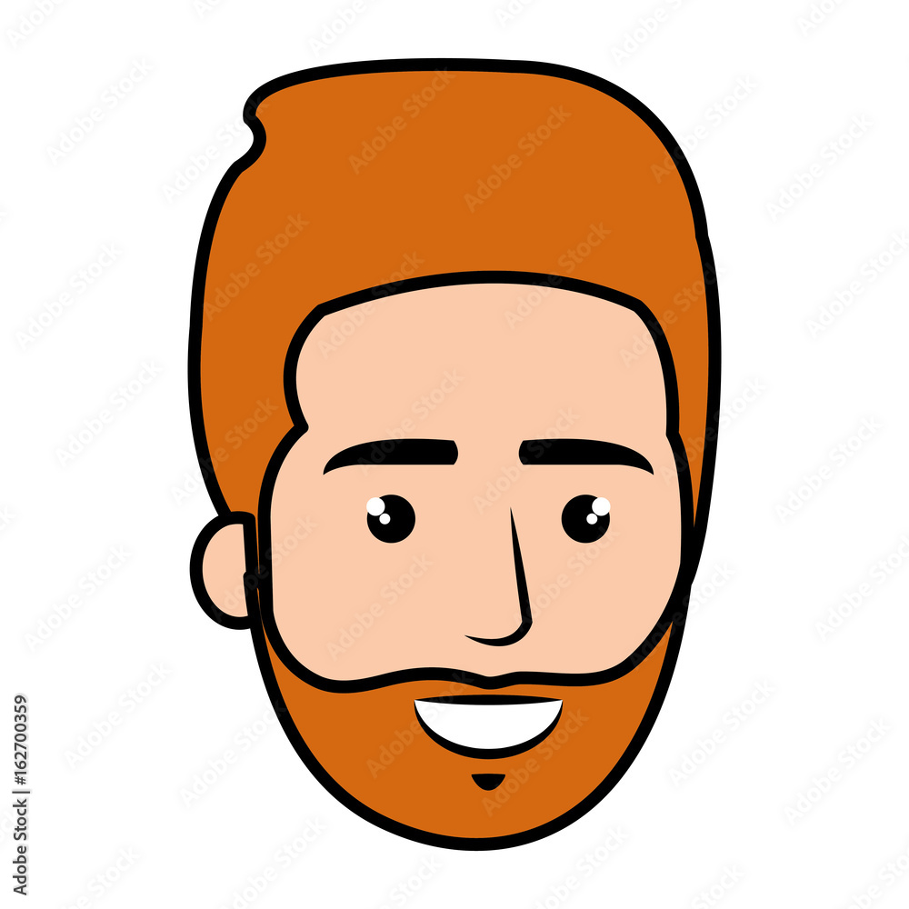 young man head avatar character vector illustration design young man head avatar character vector illustration design