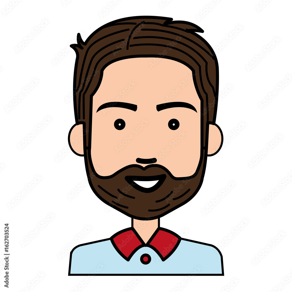 young man model avatar character vector illustration design young man model avatar character vector illustration design