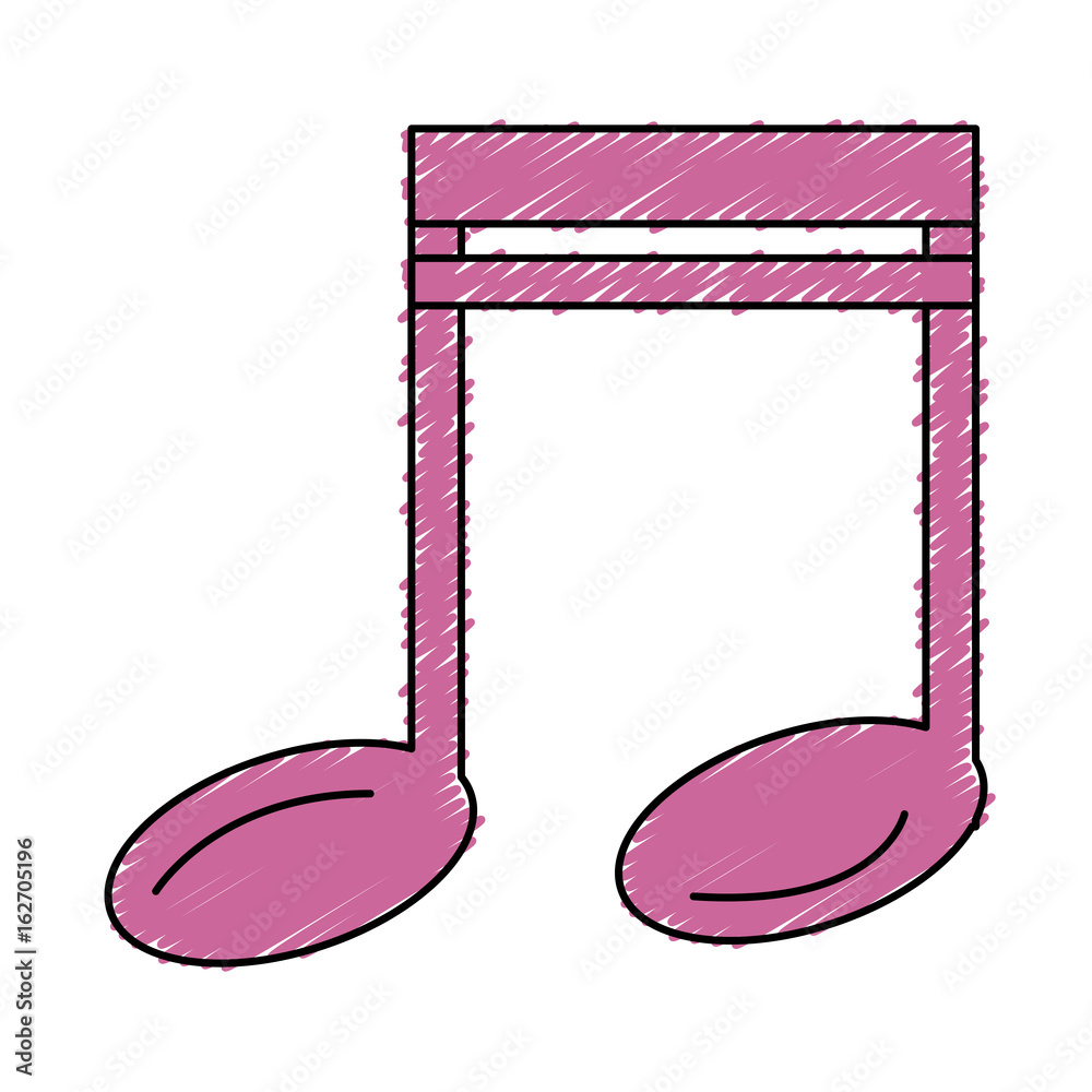 music note isolated icon vector illustration design music note isolated icon vector illustration design