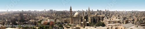 Panoramic view of old Cairo from citadel, Egypt