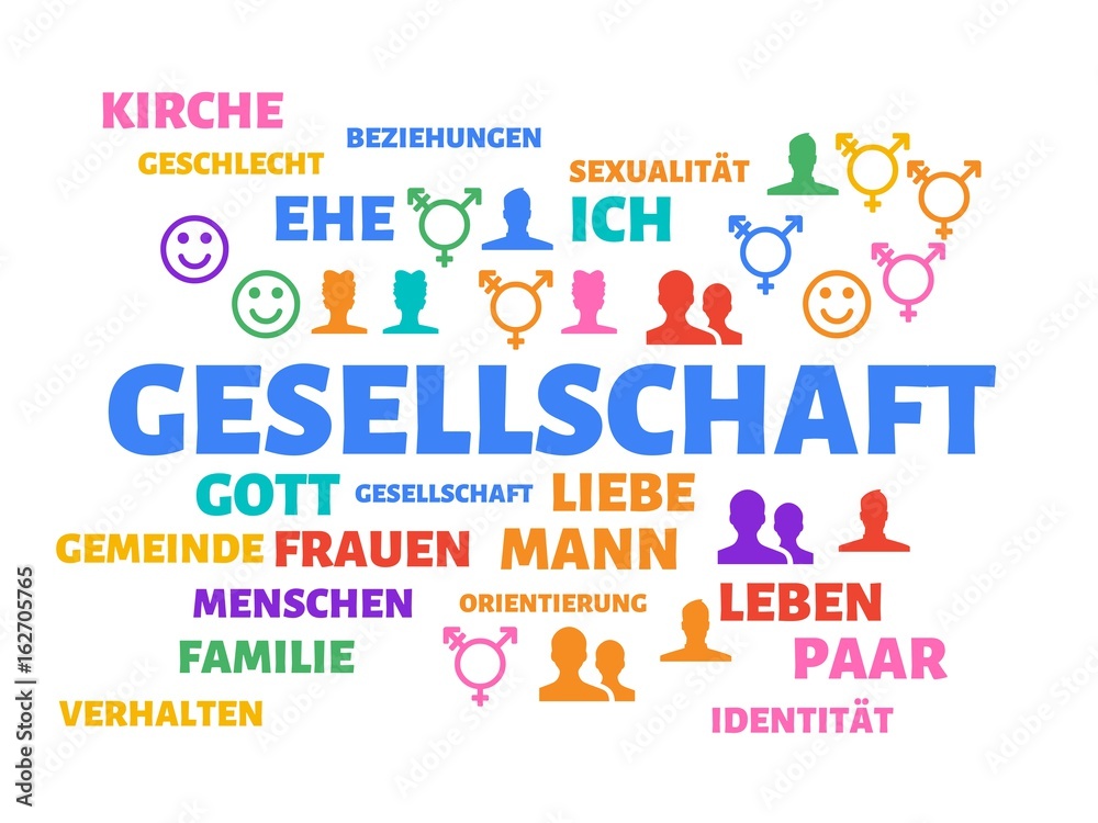 GESELLSCHAFT - Bilder mit Wörtern aus dem Bereich Homosexualität, Wort, Bild, Illustration GESELLSCHAFT - Bilder mit Wörtern aus dem Bereich Homosexualität, Wort, Bild, Illustration