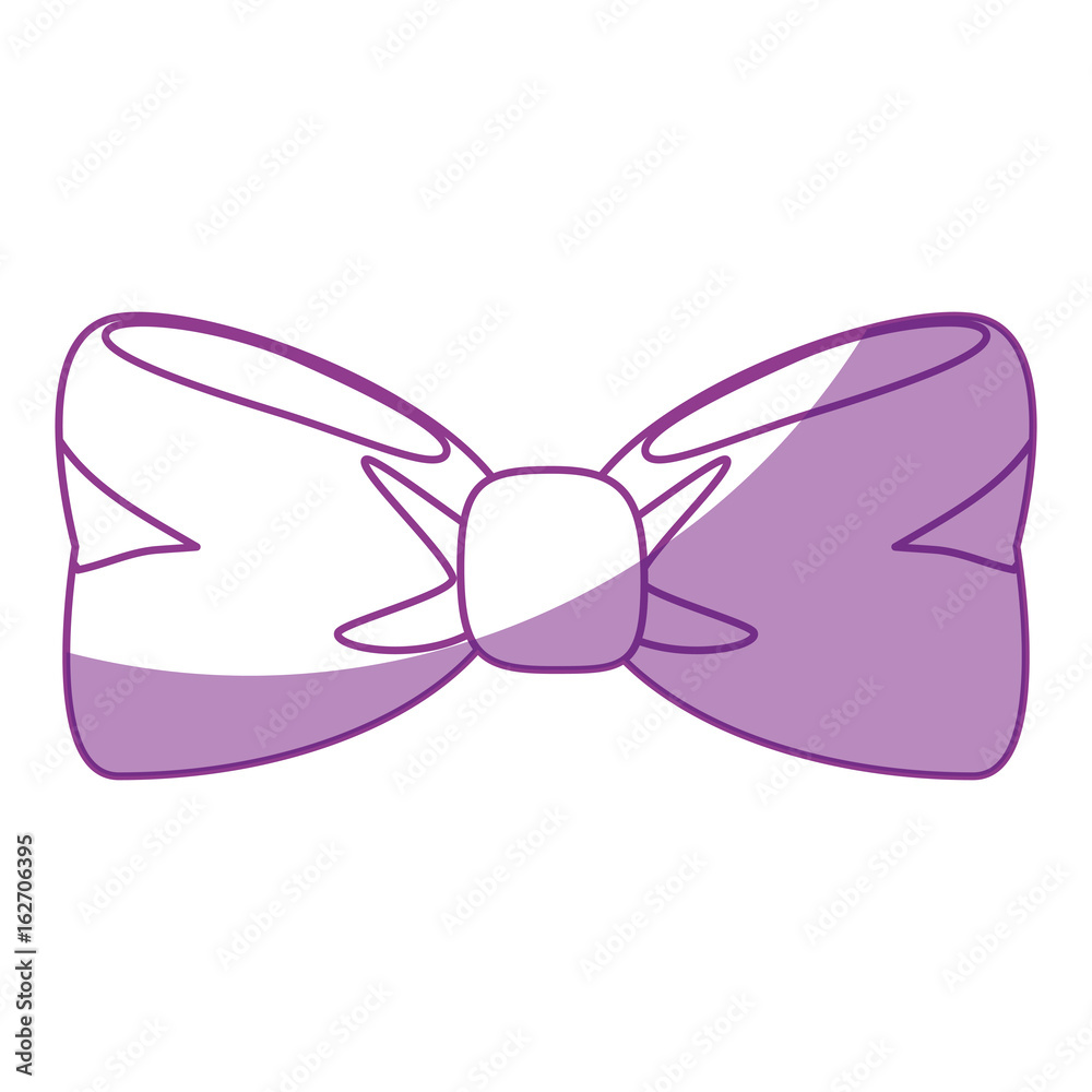 decorative bow icon over white background vector illustration decorative bow icon over white background vector illustration