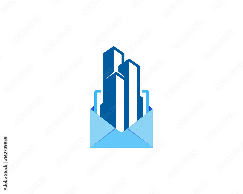 Office Mail Icon Logo Design Element Office Mail Icon Logo Design Element
