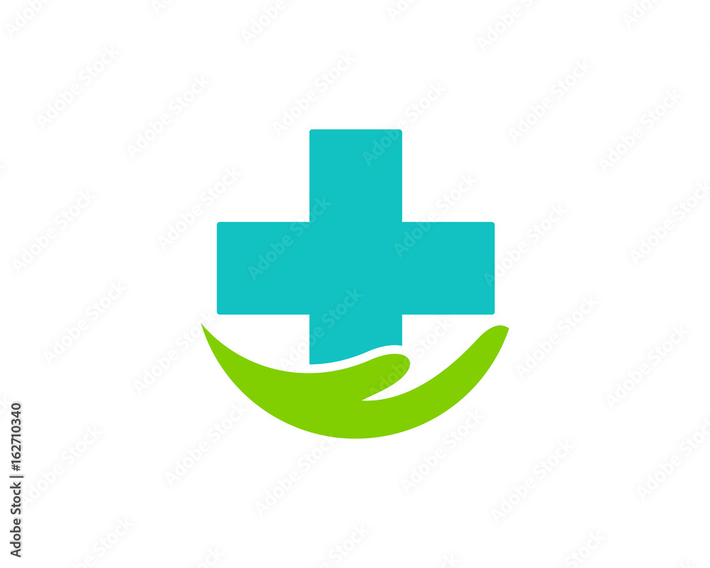 Obraz premium Medicine Care Icon Logo Design Element