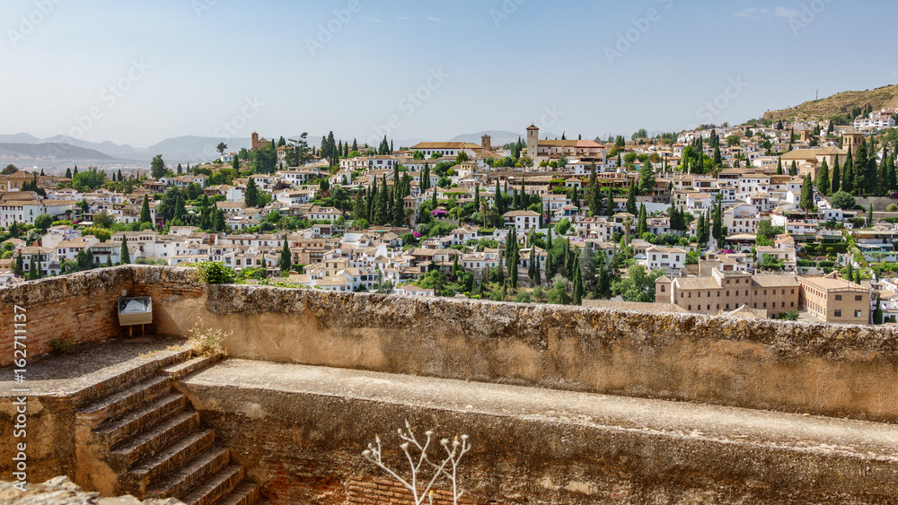 Albaicin from Alhambra wall