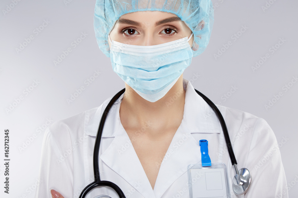 Medicine concept with female doctor Medicine concept with female doctor