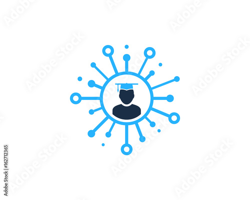 Share School Icon Logo Design Element