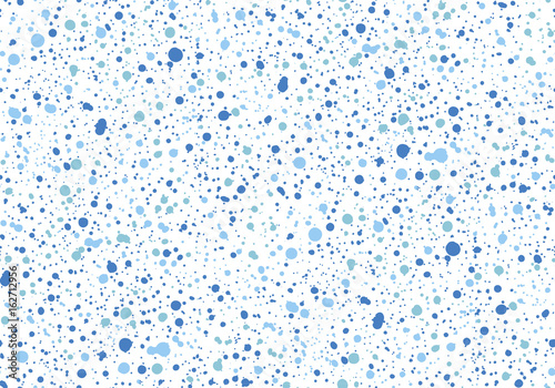 Seamless pattern, ink splash