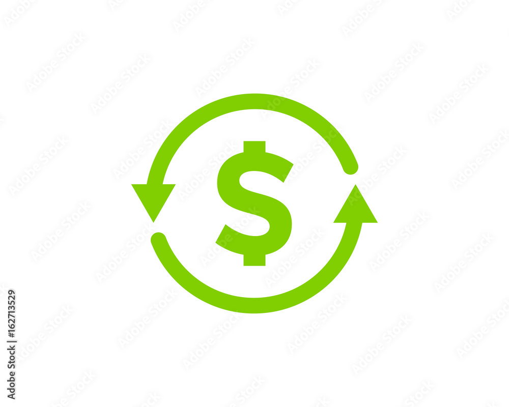 Dollar Exchange Stock Market Business Icon Logo Design Element Dollar Exchange Stock Market Business Icon Logo Design Element