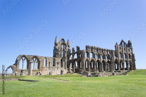 The ancient abbey at the north of yorkshire