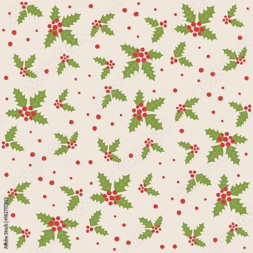 Endless Christmas Pattern. 