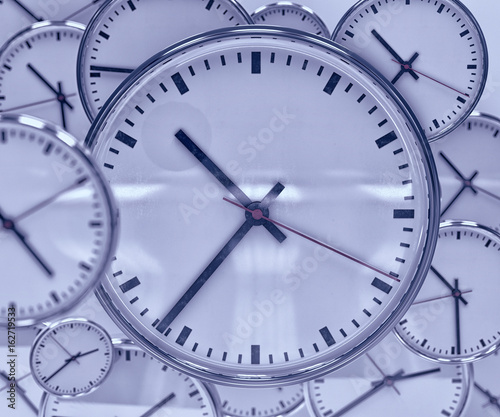 Clock Background Abstract