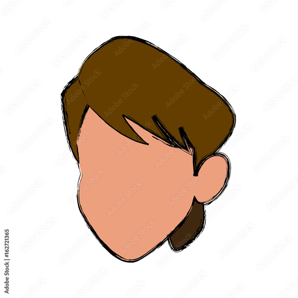 avatar man male young character face vector illustration avatar man male young character face vector illustration