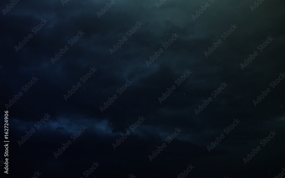 Obraz premium Nebula. Science fiction space wallpaper, incredibly beautiful planets, galaxies, dark and cold beauty of endless universe. Elements of this image furnished by NASA