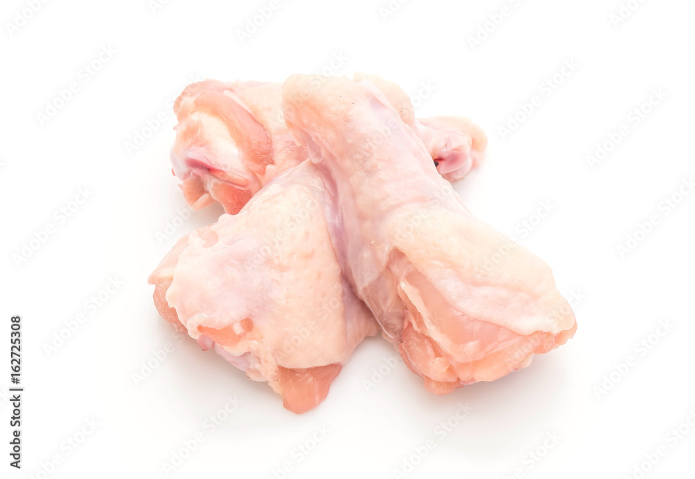 fresh raw drumstick of chicken wing fresh raw drumstick of chicken wing