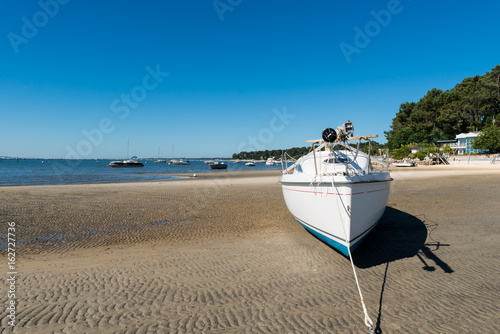 BASSIN D'ARCACHON (France), marée basse photo