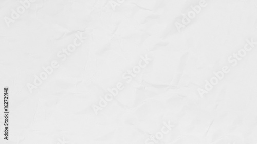 Crumpled white paper texture background for business, education and communication concept design.
