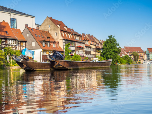Fischerboote in Klein Venedig Bamberg