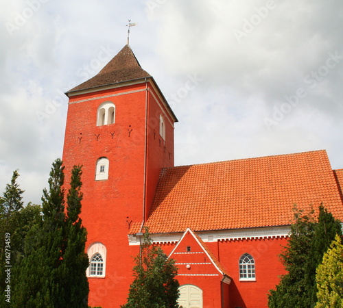 Vabensted Kirke in Sakskøbing on the island Falster. Denmark