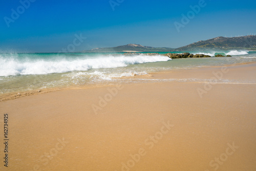 Windswept Tarifa Beach, Spain © Calavision