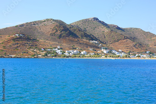 Scenic bay on Ios Island, Cyclades Islands, Greece
