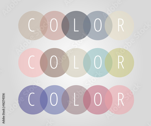 simple color logo for companys with soft shades