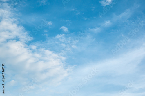 blue sky with clouds