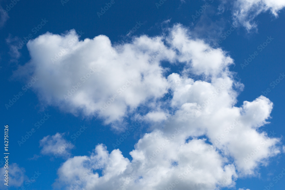 Clouds with blue sky backgrounds 