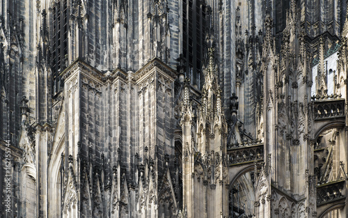Koln Dom, Germany. Detail of great gothic detailing.
