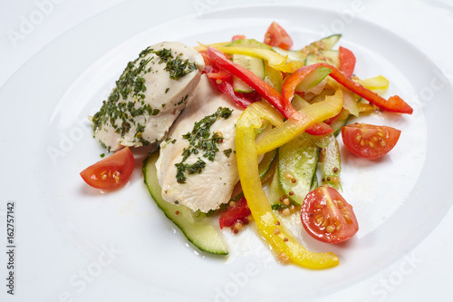 chicken with vegetables