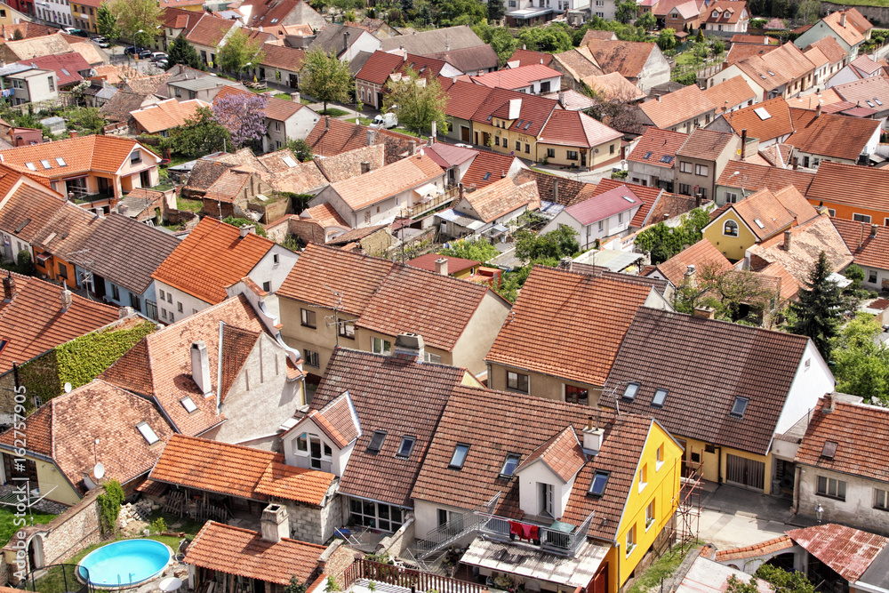 Detail of Mikulov generic architecture from above