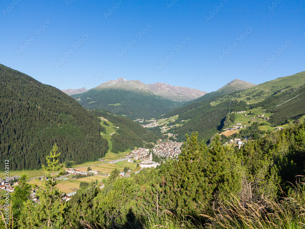 Valdidentro - Panoramic view - Valtellina (Province of Sondrio)