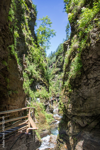 Raggaschlucht in Oberkärnten.