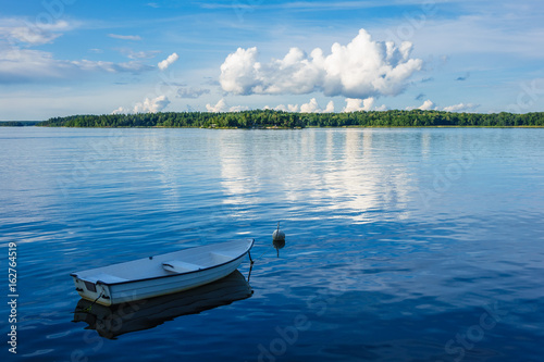Canvas Print Schärengarten an der schwedischen Küste vor Stockholm