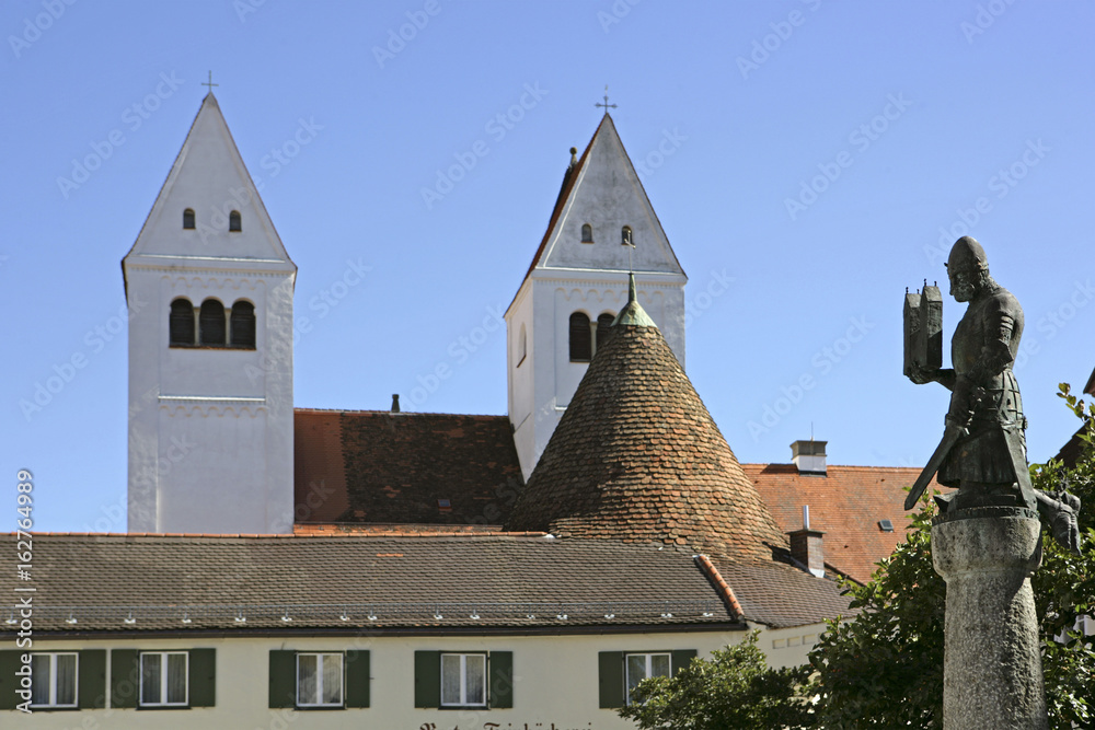 Welfenmuenster in Steingaden, Bavaria Welfenmuenster in Steingaden, Bavaria