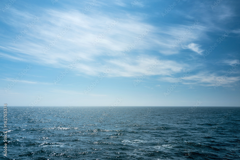 Fototapeta premium Widok na otwarte Morze Północne