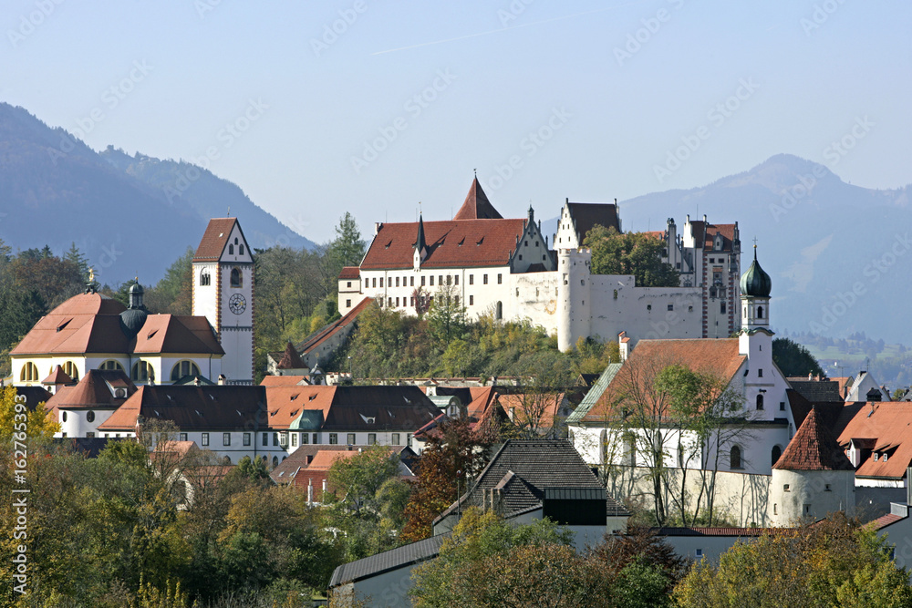 Fuessen in Allgaeu, Bavaria