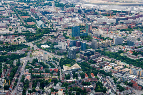 Hamburg, Germany - Panorama from above © gerckens.photo