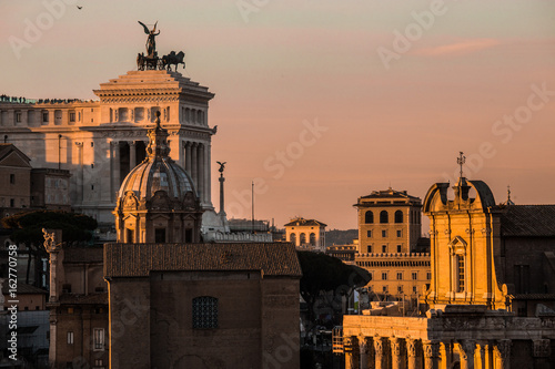 Photography View on historical Rome