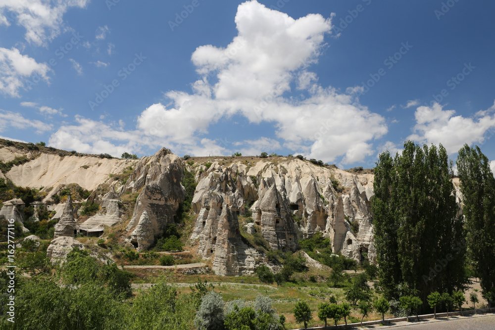 Rock Formations in Cappadocia, Turkey