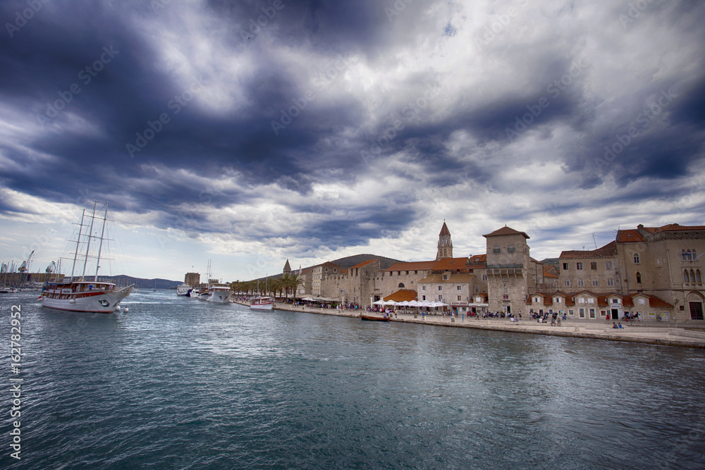 Trogir waterfront Trogir waterfront