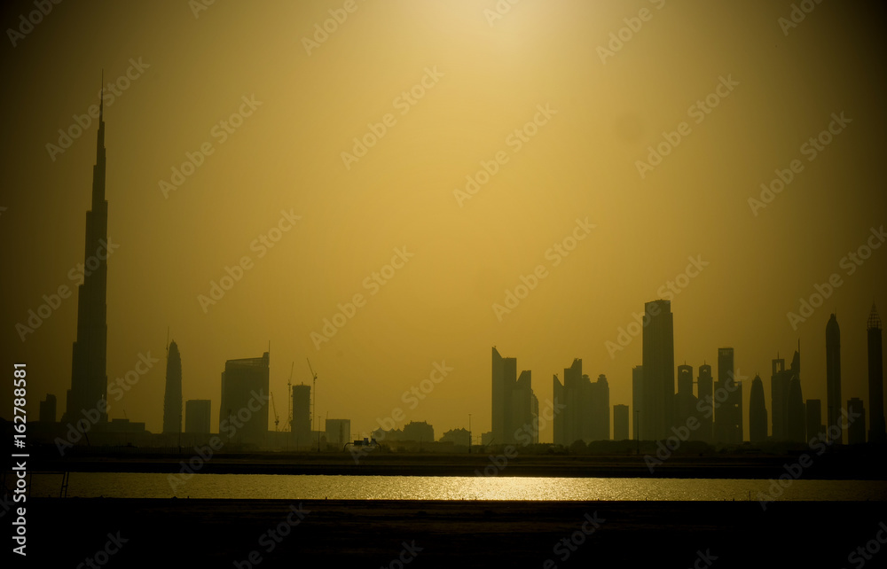 Dubai panoramic view
