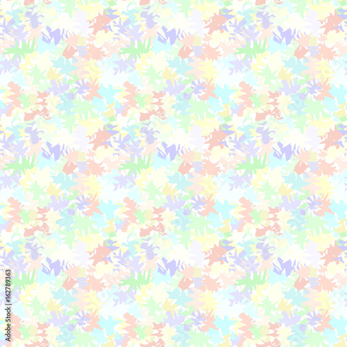 Mosaic blot pattern. Seamless vector splash background